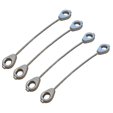 Aic Replacement Parts 10686 4 Deck Lift Cables for MTD 746-0970 / 946-0970 LAE40-0001_x4